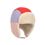 Lässig TINY TEAM Teddy Trappermuts Hartje, Rood en Roze