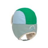 Lässig TINY TEAM Teddy Trappermuts Skateboard, Groen en Blauw