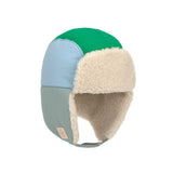 Lässig TINY TEAM Teddy Trappermuts Skateboard, Groen en Blauw
