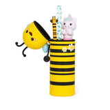 Legami 2-in-1 Soft Siliconen Pennenzak - Kawaii, Bee