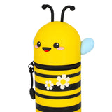 Legami 2-in-1 Soft Siliconen Pennenzak - Kawaii, Bee