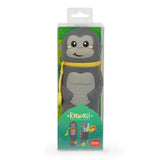 Legami 2-in-1 Soft Siliconen Pennenzak - Kawaii, Gorilla