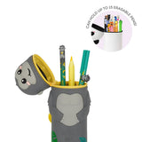 Legami 2-in-1 Soft Siliconen Pennenzak - Kawaii, Gorilla