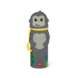 Legami 2-in-1 Soft Siliconen Pennenzak - Kawaii, Gorilla