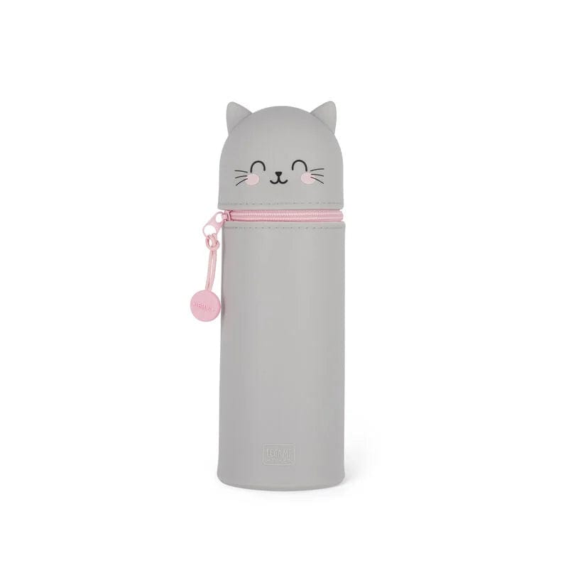 Legami 2-in-1 Soft Siliconen Pennenzak - Kawaii, Kitty