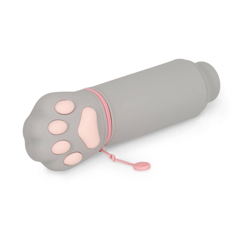 Legami 2-in-1 Soft Siliconen Pennenzak - Kawaii, Kitty Paw