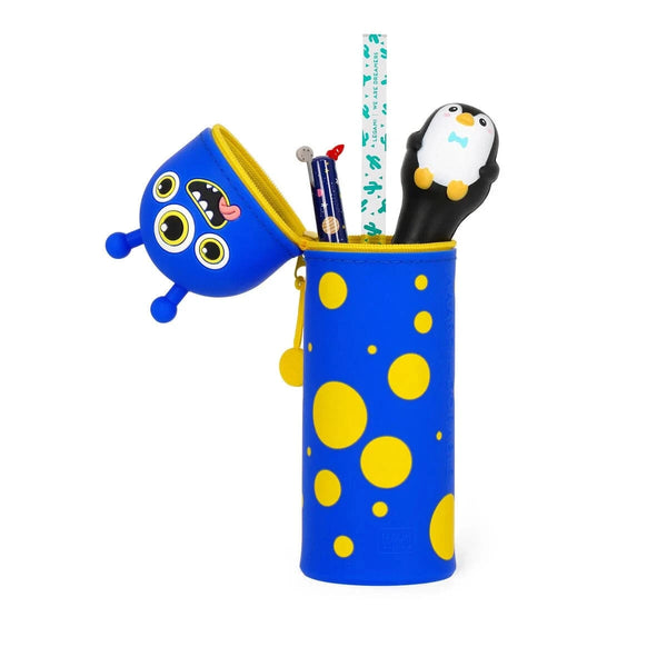 Legami 2-in-1 Soft Siliconen Pennenzak - Kawaii, Monster