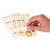Legami Adhesive Labels with Protective Film - My Name Is... - Teddy Bear
