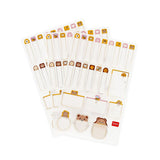 Legami Adhesive Labels with Protective Film - My Name Is... - Teddy Bear