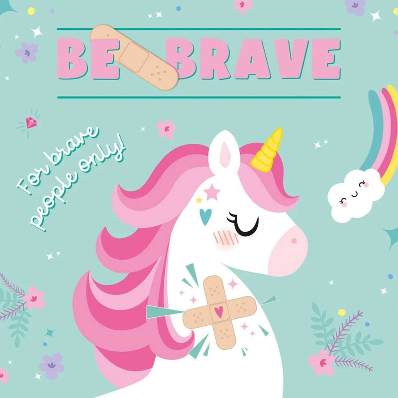 Legami BE BRAVE Assortiment van 30 Pleisters, Unicorn