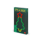 Legami CHRISTMAS - IT'S A SIGN Neon Lamp, Kerstboom