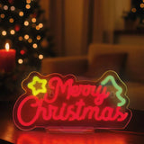Legami CHRISTMAS - IT'S A SIGN Neon Lamp, Merry Xmas