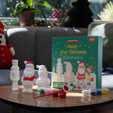 Legami CHRISTMAS Kerstfiguur decoratieset,  Schilder je kerst