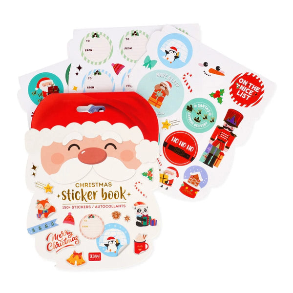 Legami CHRISTMAS - Santa Sticker Book, set van 150 stickers