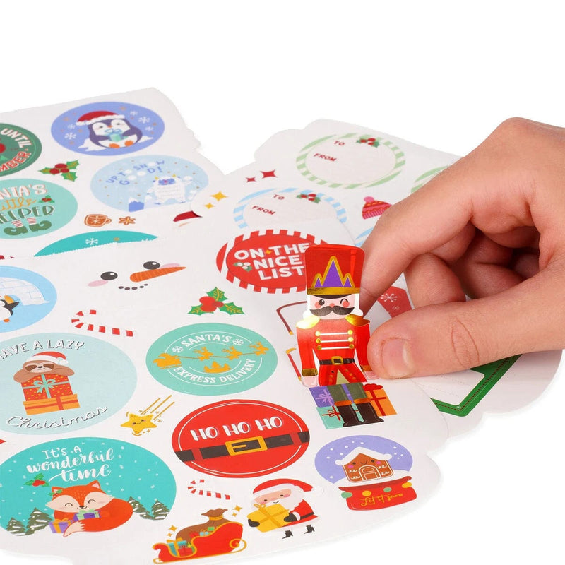 Legami CHRISTMAS - Santa Sticker Book, set van 150 stickers