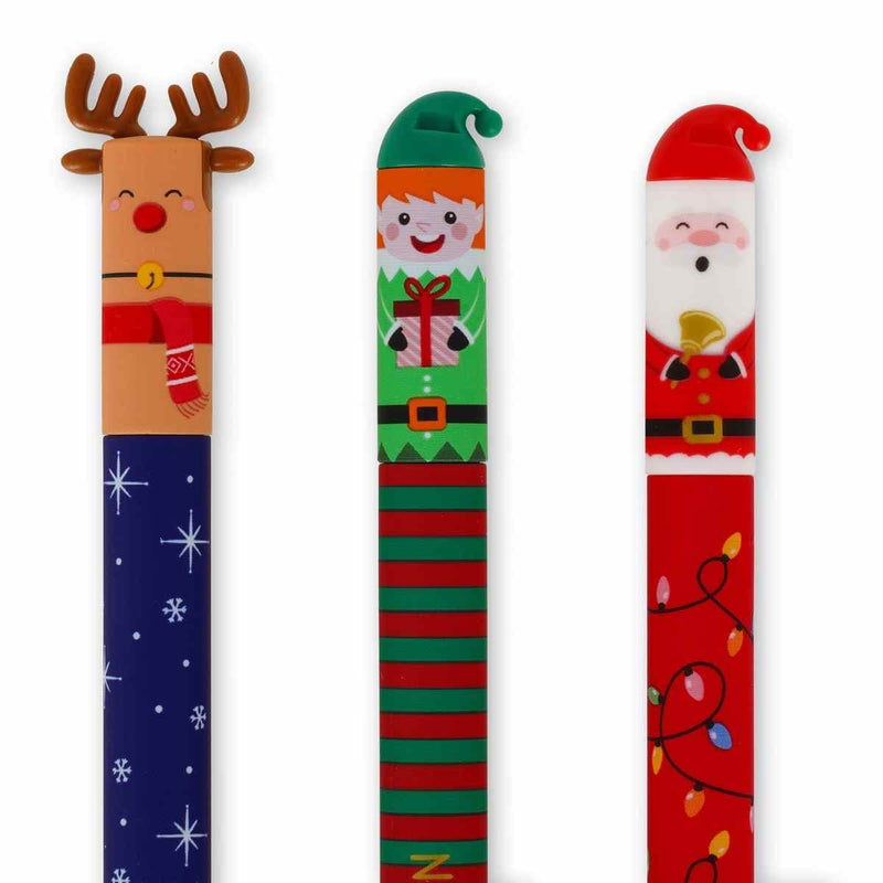 Legami CHRISTMAS Set van 3 Erasable Gel Pens, Naughty or Nice?