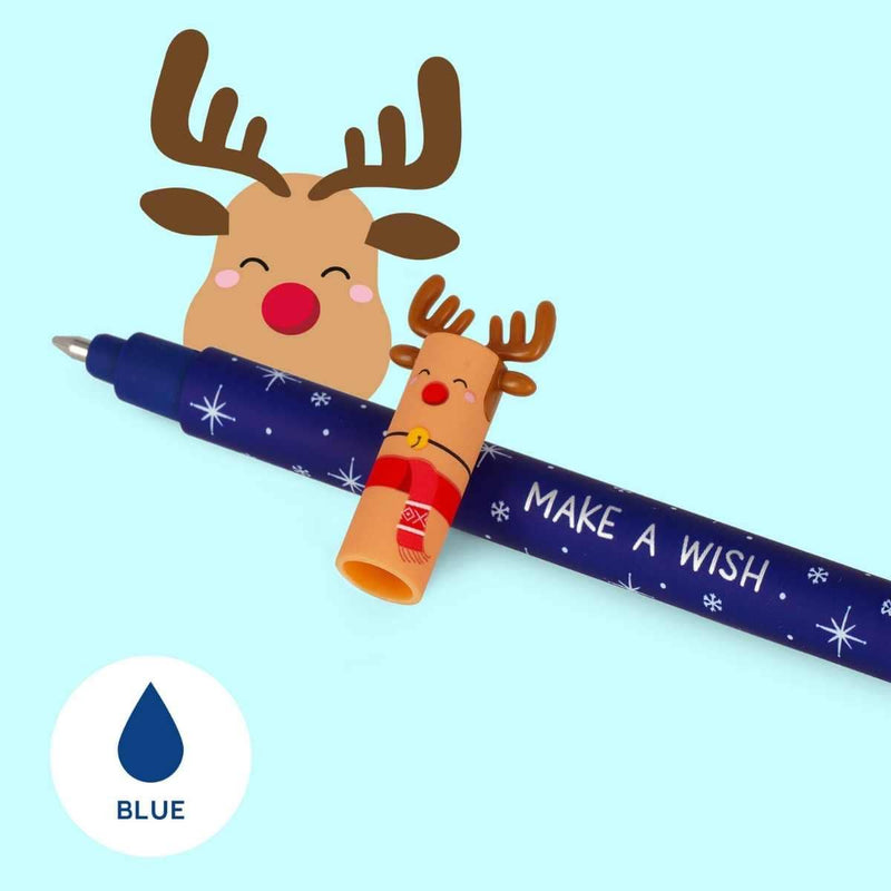 Legami CHRISTMAS Set van 3 Erasable Gel Pens, Naughty or Nice?