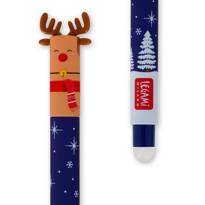 Legami CHRISTMAS Set van 3 Erasable Gel Pens, Naughty or Nice?