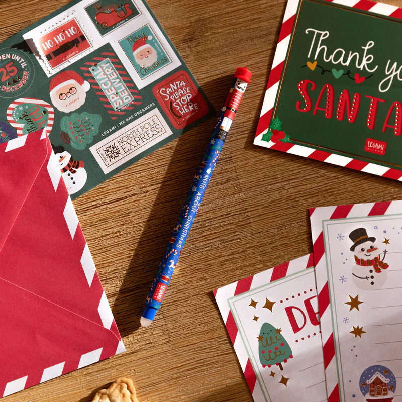 Legami CHRISTMAS Set van 3 Erasable Kerst Gel Pennen, The Nutcracker