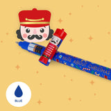 Legami CHRISTMAS Set van 3 Erasable Kerst Gel Pennen, The Nutcracker