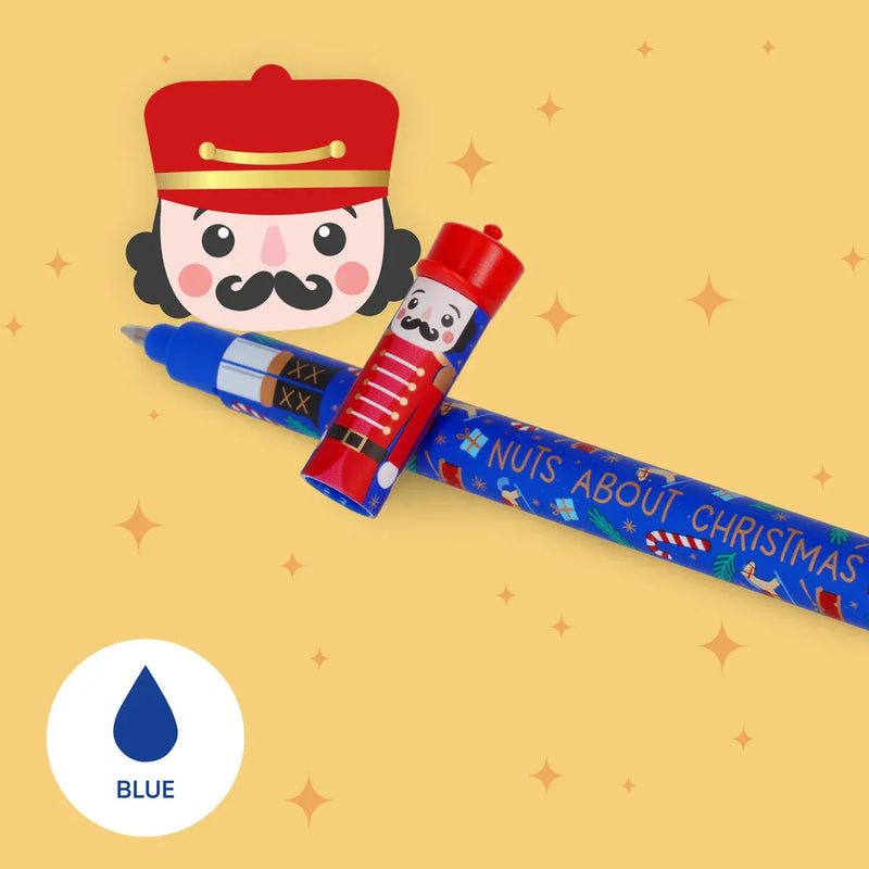 Legami CHRISTMAS Set van 3 Erasable Kerst Gel Pennen, The Nutcracker