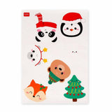 Legami CHRISTMAS Set van 35 statische Raamstickers, Kerstmis