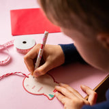 Legami CHRISTMAS Set van 5 mini Erasable Gel Pennen, Dream Peaks