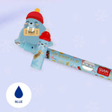 Legami CHRISTMAS Set van 5 mini Erasable Gel Pennen, Dream Peaks