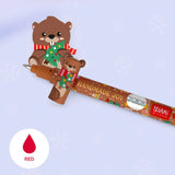 Legami CHRISTMAS Set van 5 mini Erasable Gel Pennen, Dream Peaks