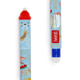 Legami CHRISTMAS Set van 5 mini Erasable Gel Pennen, Dream Peaks