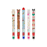 Legami CHRISTMAS Set van 5 mini Erasable Gel Pennen, Dream Peaks
