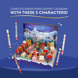 Legami CHRISTMAS Set van 5 mini Erasable Gel Pennen, Dream Peaks