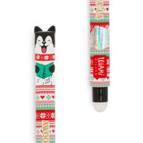 Legami CHRISTMAS Set van 5 mini Erasable Gel Pennen, Dream Peaks