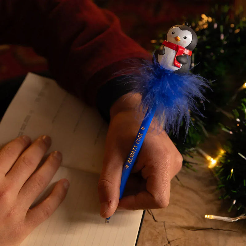 Legami CHRISTMAS - WRITING IS MAGIC Balpen met lichtje, Penguin