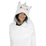 Legami COSY HUGS Deken met Kap, Unicorn