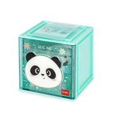 Legami CUTIE CUBE Stapelbaar Bureau Opbergdoosje, Panda