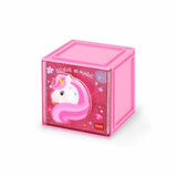 Legami CUTIE CUBE Stapelbaar Bureau Opbergdoosje, Unicorn