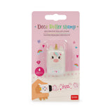 Legami DECO STAMP Decoratieve Rolstempel, Unicorn