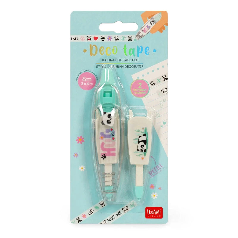 Legami DECO TAPE Decoratiepen met 2 designs, Panda
