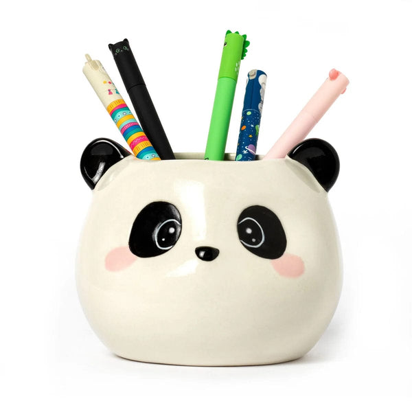 Legami DESK FRIENDS Keramische pennen en potloden houder, Panda