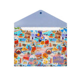 Legami Document Folder - Fold & Order - Travel Stickers