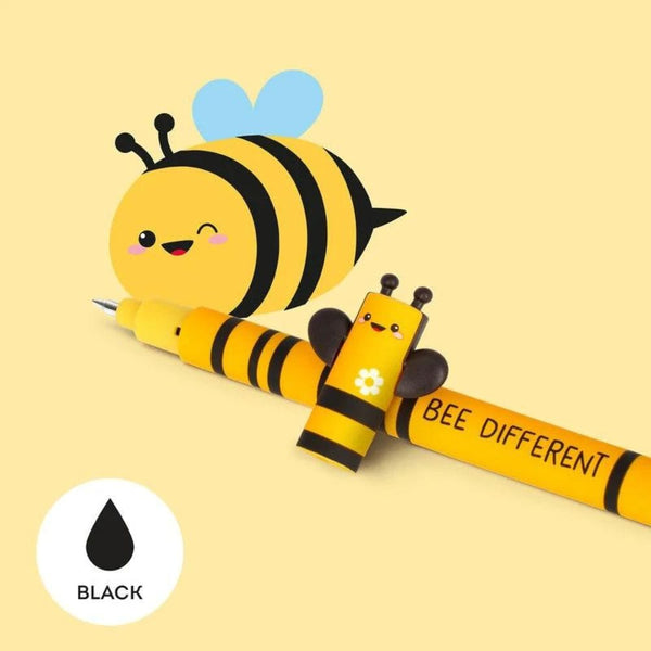 Legami Erasable Gel Pen, Bee