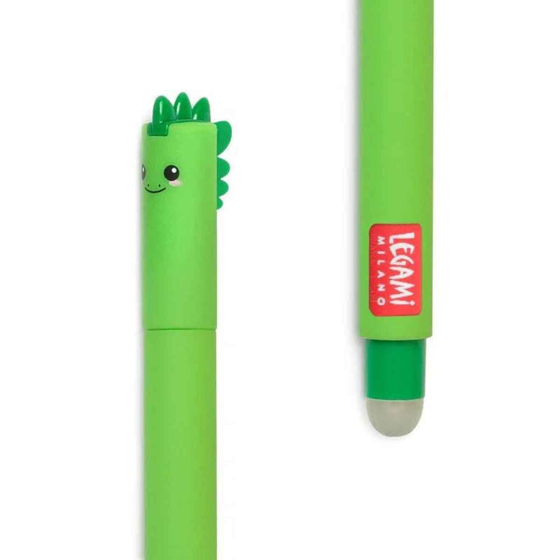 Legami Erasable Gel Pen, Dino