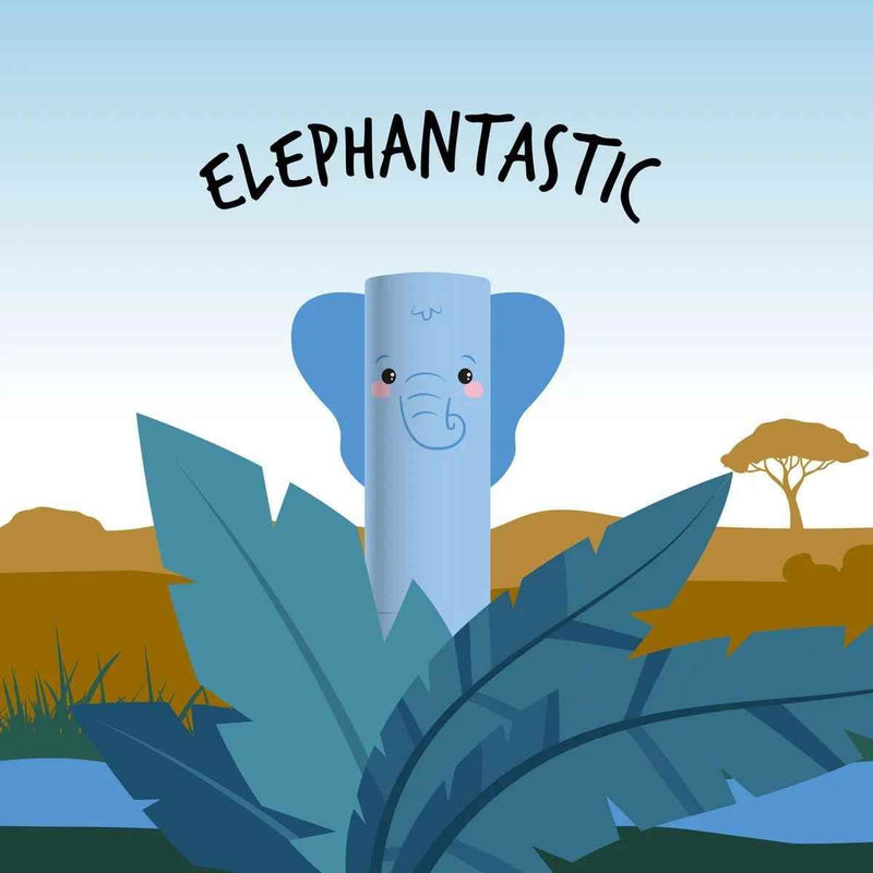 Legami Erasable Gel Pen, Elephant