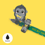 Legami Erasable Gel Pen, Gorilla