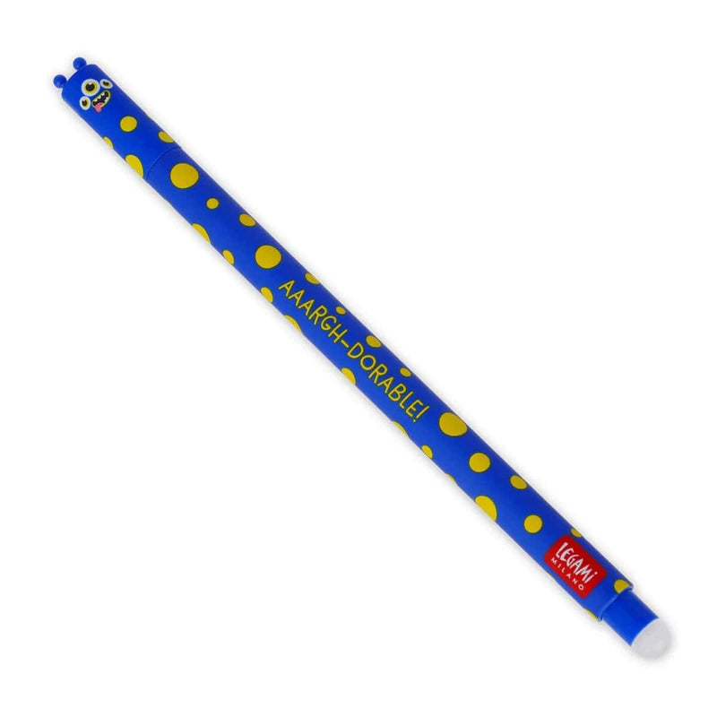 Legami Erasable Gel Pen, Monster