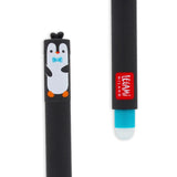 Legami Erasable Gel Pen, Penguin