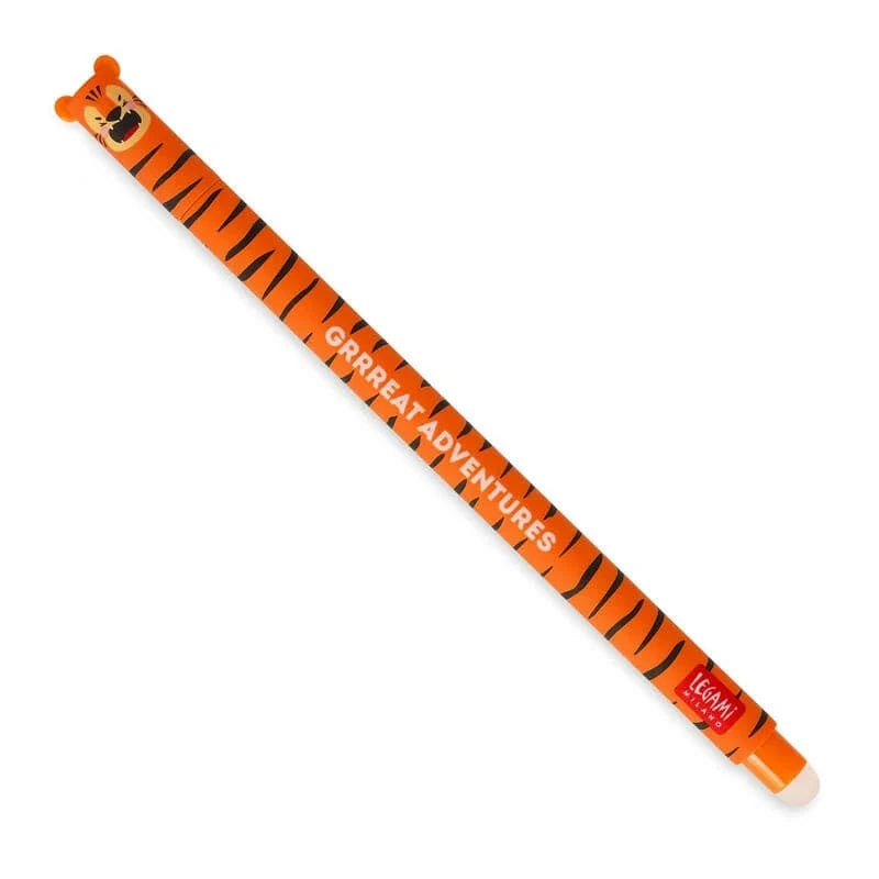 Legami Erasable Gel Pen, Tiger