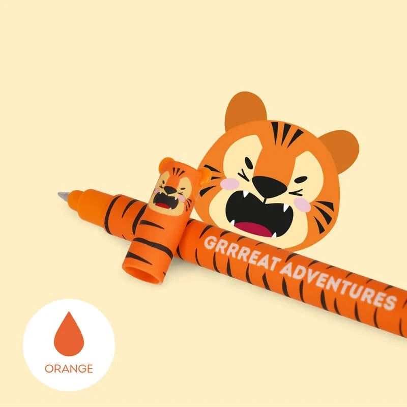 Legami Erasable Gel Pen, Tiger