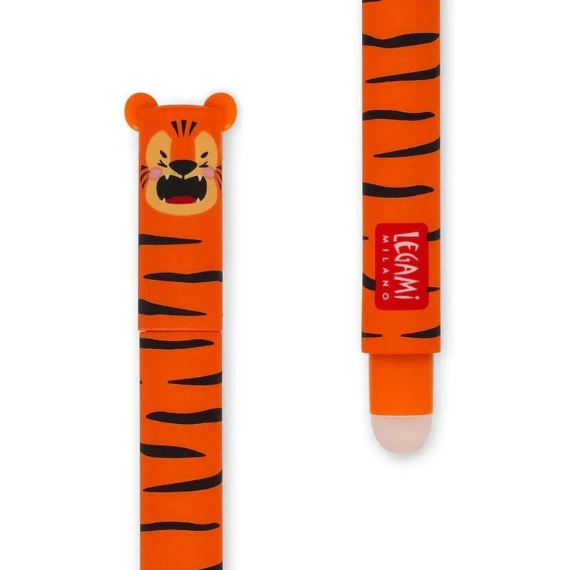 Legami Erasable Gel Pen, Tiger